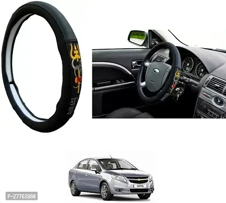 Stylish Car Steering Cover OM NAMAH SHIVAY For Chevrolet Sail