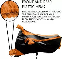 Protective Water Proof And Dustproof Polyester Two Wheeler Bike Cover For Hero Maestro-thumb3