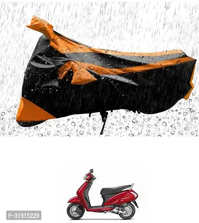 Protective Water Proof And Dustproof Polyester Two Wheeler Bike Cover For Honda Activa i-thumb0