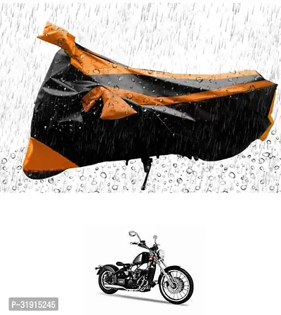 Protective Water Proof And Dustproof Polyester Two Wheeler Bike Cover For All Brands All Bike Models-thumb0