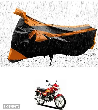 Protective Water Proof And Dustproof Polyester Two Wheeler Bike Cover For Hero CD deluxe