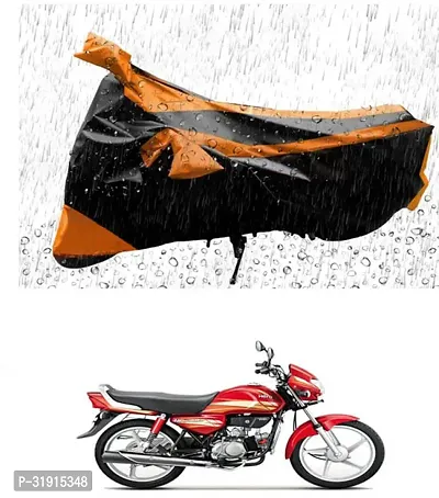 Protective Water Proof And Dustproof Polyester Two Wheeler Bike Cover For Hero All Bike Models-thumb0