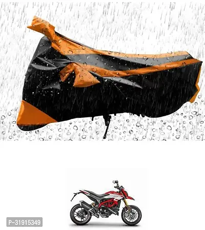 Protective Water Proof And Dustproof Polyester Two Wheeler Bike Cover For Ducati Hypermotard-thumb0