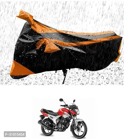 Protective Water Proof And Dustproof Polyester Two Wheeler Bike Cover For Yamaha All Bike Models-thumb0