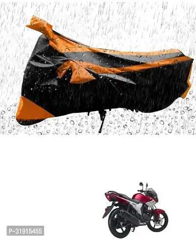 Protective Water Proof And Dustproof Polyester Two Wheeler Bike Cover For Yamaha All Bike Models-thumb0