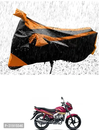 Protective Water Proof And Dustproof Polyester Two Wheeler Bike Cover For Mahindra All Bike Models-thumb0