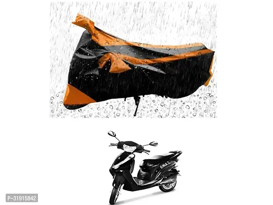 Protective Water Proof And Dustproof Polyester Two Wheeler Bike Cover For Lohia All Bike Models-thumb0