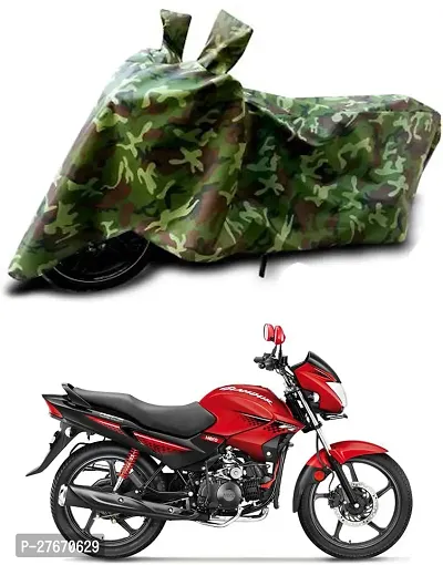 Protective Polyester Bike Body Covers For Hero Glamour Programmed FI