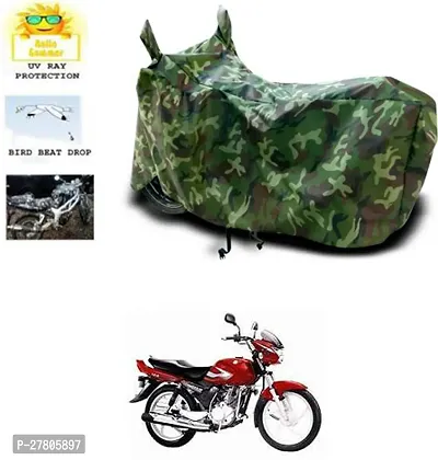 Designer Bike Body Cover Jungle Green For Suzuki Zeus