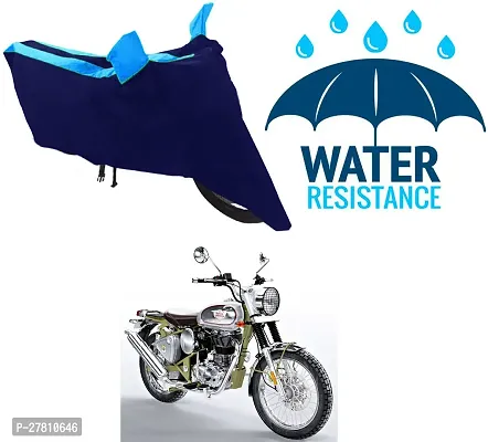 Classic Bike Body Cover Blue For Royal Enfield Bullet Trials 500