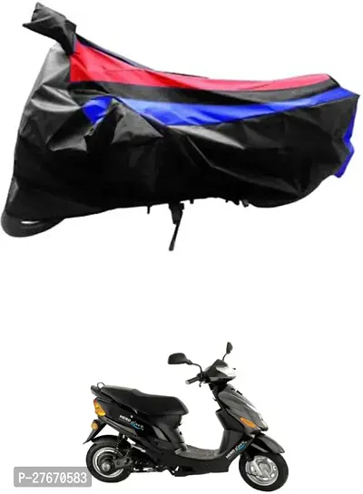 Protective Polyester Bike Body Cover For Hero Electric Wave Dx-thumb0