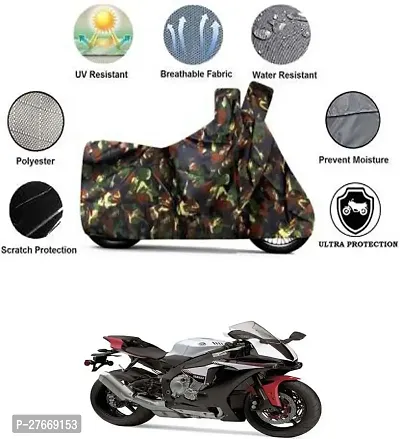 Water Resistant Polyester Bike Cover For Yamaha YZF