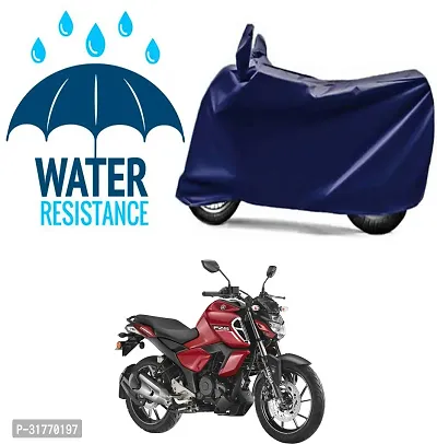 Splendid Waterproof Polyester Two Wheeler Cover Suitable For Yamaha All Bike Models