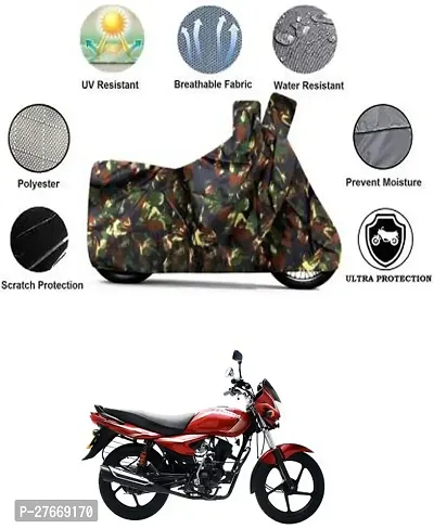 Water Resistant Polyester Bike Cover For Bajaj Platina 125