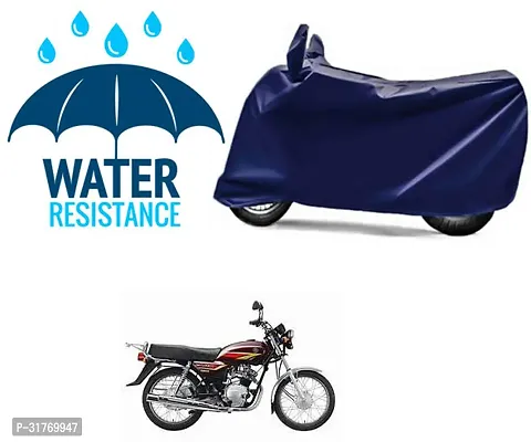 Splendid Waterproof Polyester Two Wheeler Cover Suitable For Yamaha Crux Bikes