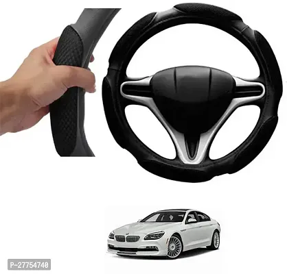 Car Steering Cover Black 6G Skidproof For Bmw Alpina B6-thumb0