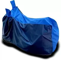 RONISH Waterproof Two Wheeler Cover (Black,Blue) For Suzuki New Access 125_t8-thumb1