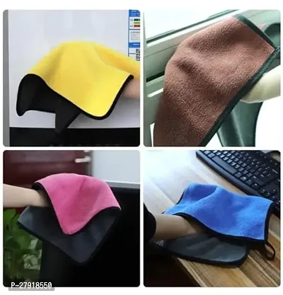 Stylish Bike Cleaning Cloth For Hero Passion Plus-thumb3