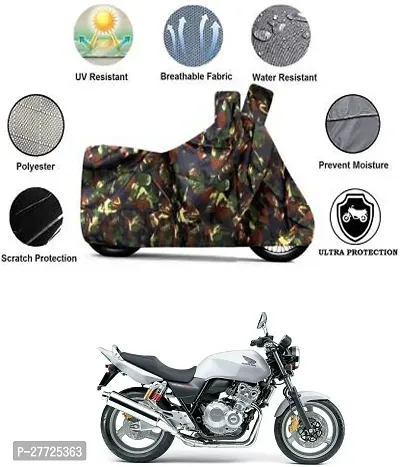 Dust And Water Resistant Polyester Honda CB 400 Bike Cover