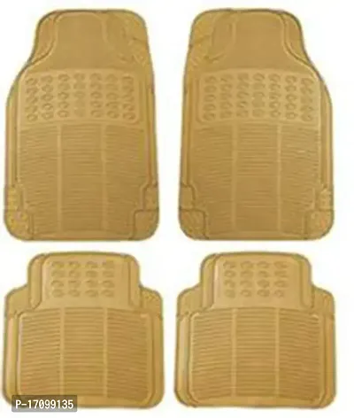 RONISH Beige Rubber Car Floor Mat for Linea Classic