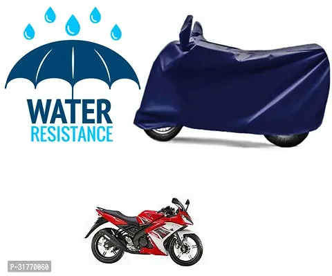 Splendid Waterproof Polyester Two Wheeler Cover Suitable For Yamaha All Bike Models-thumb0