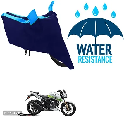 Classic Bike Body Cover Blue For TVS Apache RTR 200 Fi E100