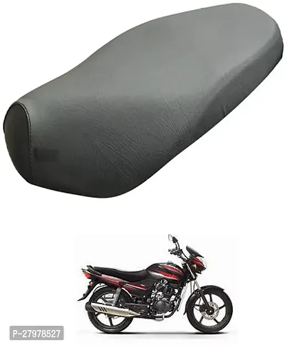 Two Wheeler Seat Cover Black For Hero Achiever-thumb0