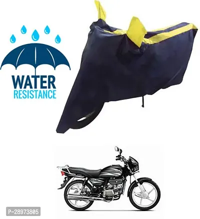 Stylish Waterproof Two Wheeler Cover For Hero Splendor Plus Motorcycle-thumb0
