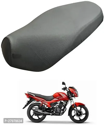 Two Wheeler Seat Cover Black For Tvs Victor New