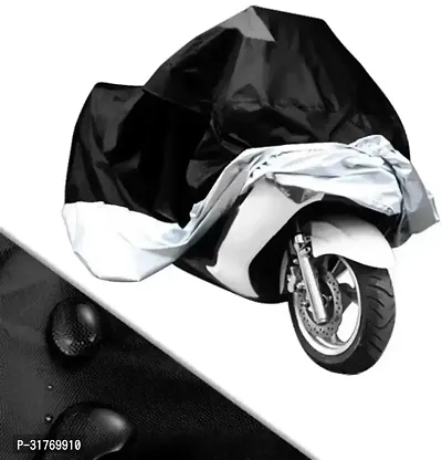 Splendid Waterproof Polyester Two Wheeler Cover Suitable For Bajaj Avenger 220 DTS-i Bikes-thumb3