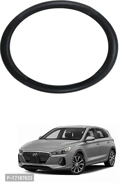 Car Stering Cover Round Black For Elantra