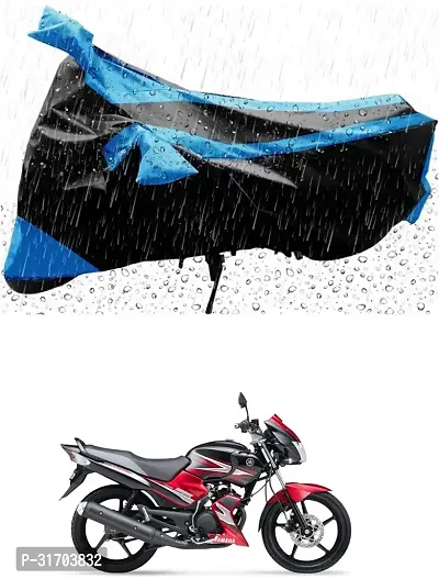 Useful Solid Waterproof Two Wheeler Cover Yamaha Gladiator SS-thumb0