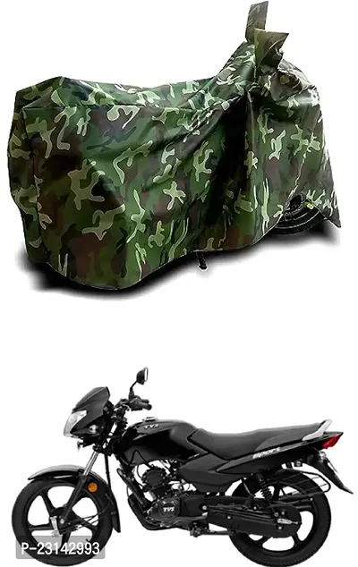 RONISH Dust Proof Two Wheeler Cover (Multicolor) For TVS Sport_a85