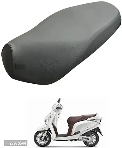 Two Wheeler Seat Cover Black For Honda Aviator-thumb0