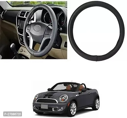 Designer Car Steering Cover Round Black For Universal For Car Cooper S