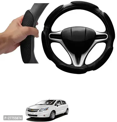 Car Steering Cover Black 6G Skidproof For Chevrolet Sail Uva