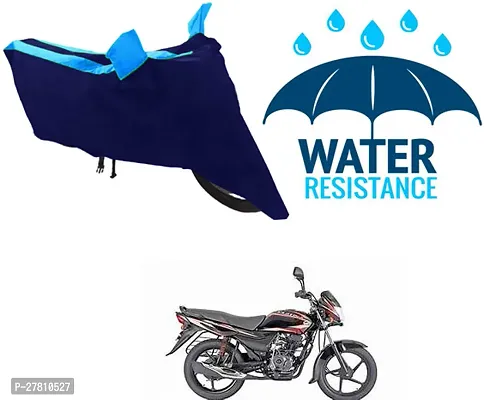 Classic Bike Body Cover Blue For Bajaj Platina