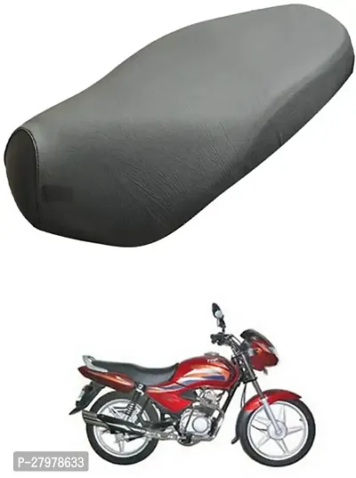 Two Wheeler Seat Cover Black For Tvs Victor Glx