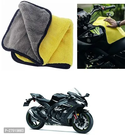 Stylish Bike Cleaning Cloth For Kawasaki Ninja ZX-10R