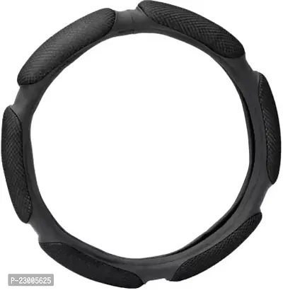 Car Better Grip Black Steering Wheel Cover (Slip-in) For Honda BR-V-thumb4