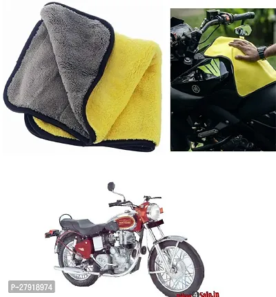 Stylish Bike Cleaning Cloth For Royal Enfield Machismo 350-thumb0