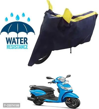 Stylish Waterproof Two Wheeler Cover For Hero MotoCorp Pleasure Plus Motorcycle-thumb0