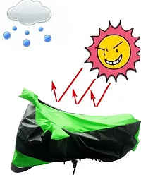 Durable and Water Resistant Nylon Bike Cover For Bajaj XCD 125cc-thumb1