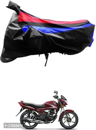 Water Resistant Polyester Bike Cover For Honda Shine-thumb0