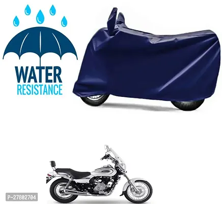 Designer Bike Body Cover Navy Blue For Bajaj Avenger Street 220