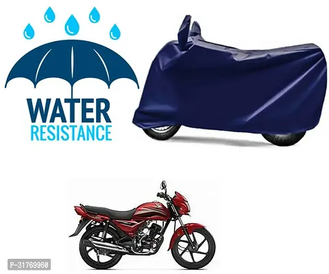 Splendid Waterproof Polyester Two Wheeler Cover Suitable For Honda Dream Neo Bikes-thumb0