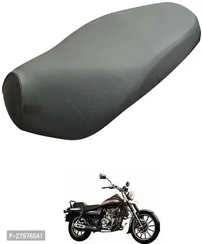 Two Wheeler Seat Cover Black For Bajaj Avenger 220 Street