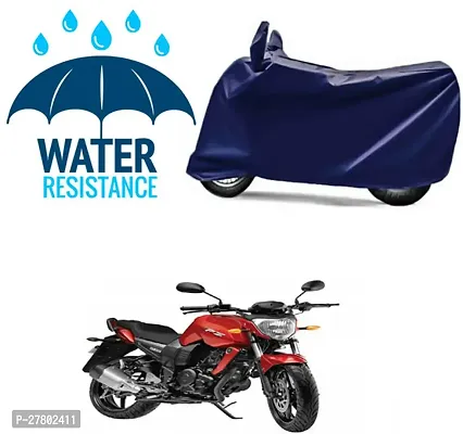 Designer Bike Body Cover Navy Blue For Yamaha Fz16