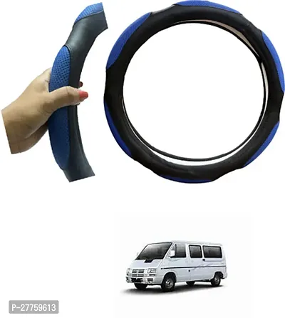 Car Steering Cover Blue 6G Heat Resistant For Tata Winger