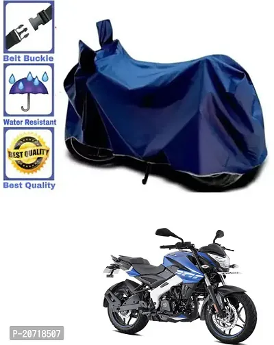 RONISH Waterproof Bike Cover/Two Wheeler Cover/Motorcycle Cover (Navy Blue) For Bajaj Pulsar NS 200